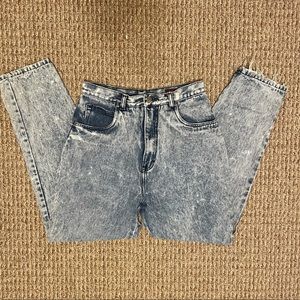 SEATTLE BLUES 90s High Waisted Mom Jeans